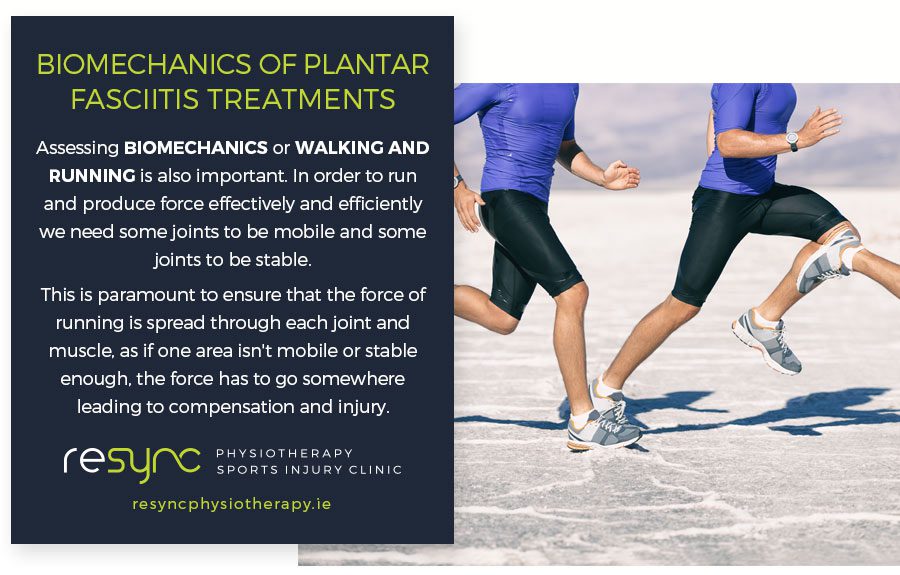 Biomechanics of Plantar Fasciitis Treatments 
