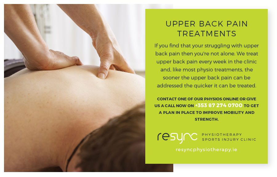 Upper Back Pain  Resync Physiotherapy