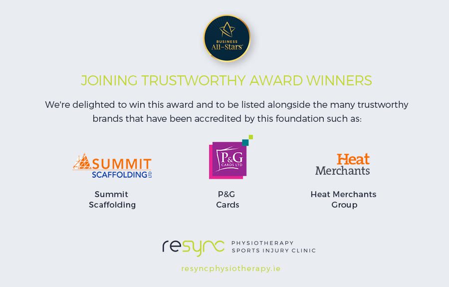 Award Winning Irish Physio Resync Physio Dublin