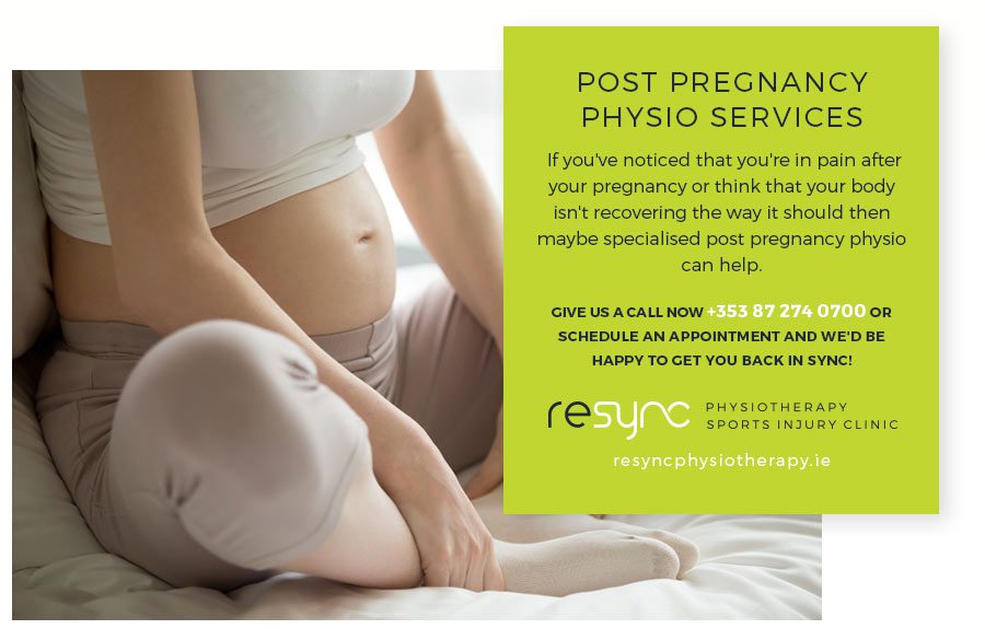 Post Pregnancy Physio Exercises ReSync Dublin